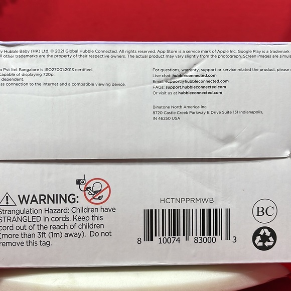 📡🖥️ NURSERY PAL PREMIUM 5” Smart HD Baby Monitor w/Touch Screen Viewer 🖥️📡 - Picture 8 of 8